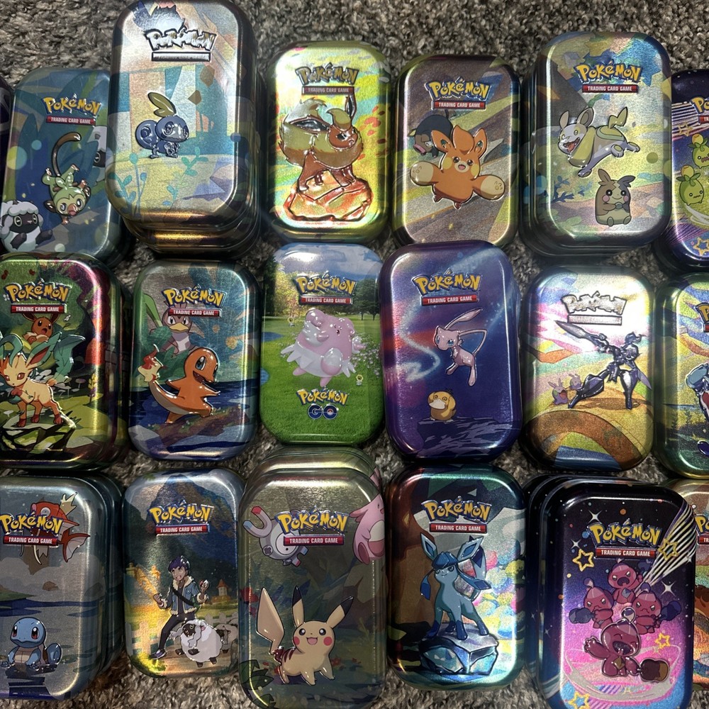 Pokemon TCG Mini Tin *EMPTY* Multiple Available