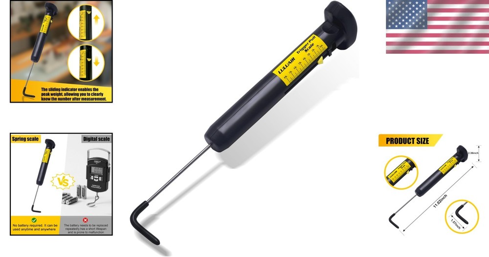 Manual Trigger Pull Scales, Mechanical Trigger Pull Gauge with Values Ranging fr