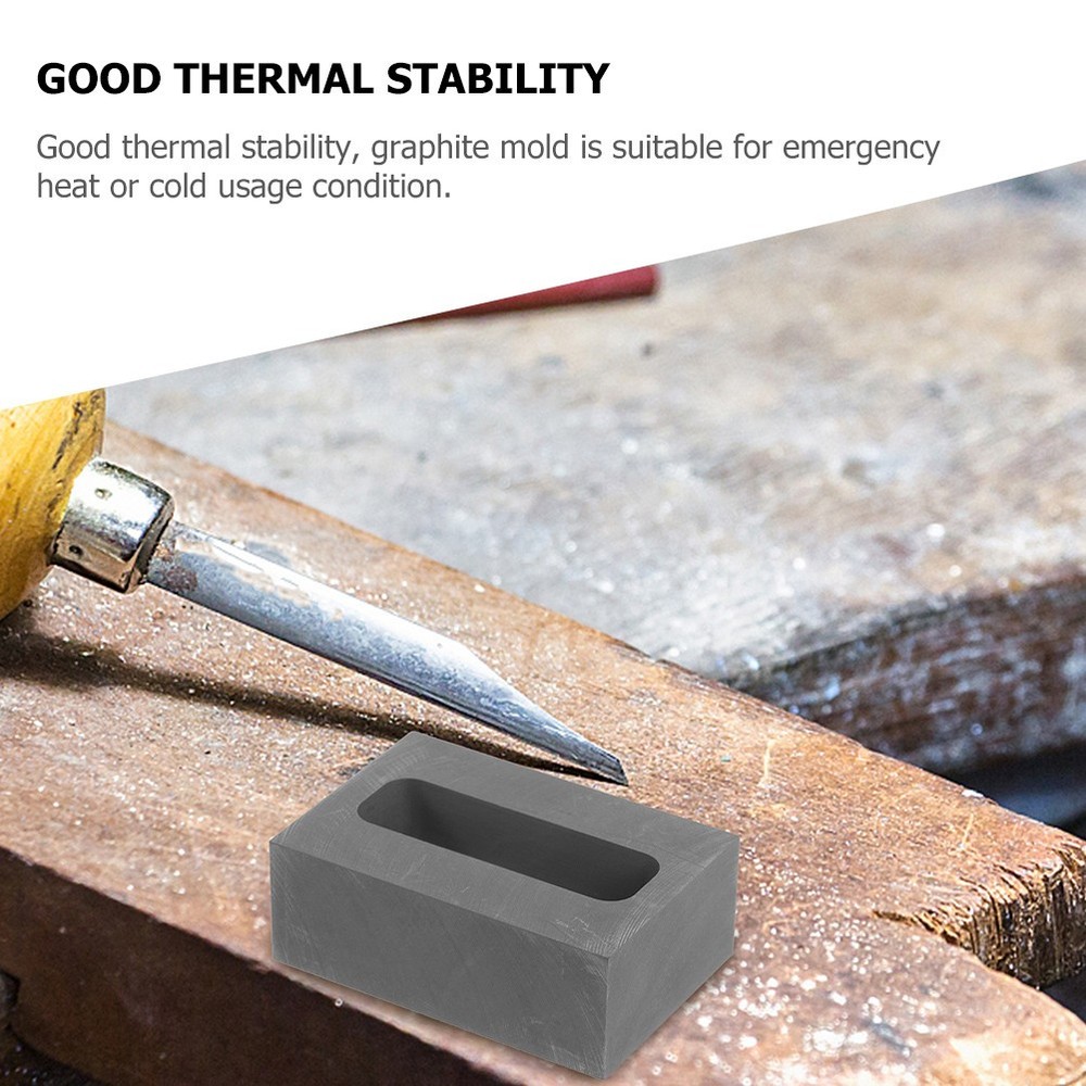 Graphite Mold Casting Metal Ingot Mold for Gold Silver