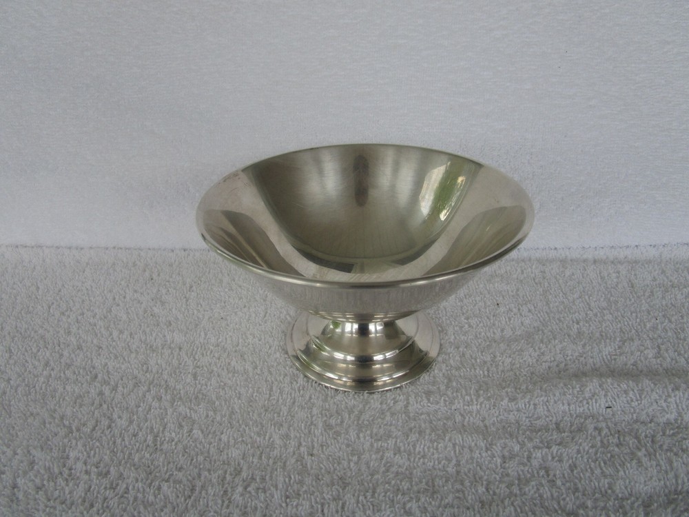 VINTAGE SILVERPLATED~[5-3/4" ]~COMPOTE BOWL~!!