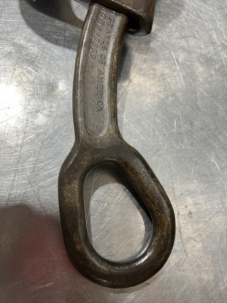 CRESCENT TOOL 386 CABLE WIRE GRIP PULLER 12,500 LBS CAP Used Surplus