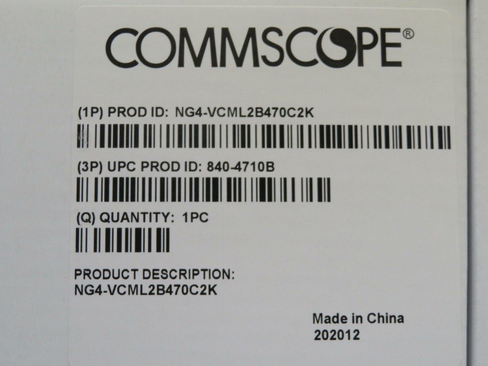 COMMSCOPE NG4-VCML2B470C2K MODULE VAM CWDM 8 CHANNELS T187653