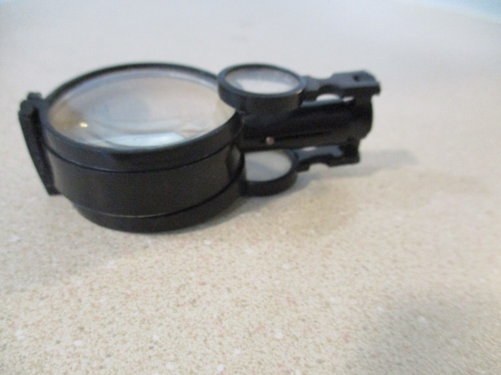 Rare Bavarian folding binoculars with compass & mirror Military engineer