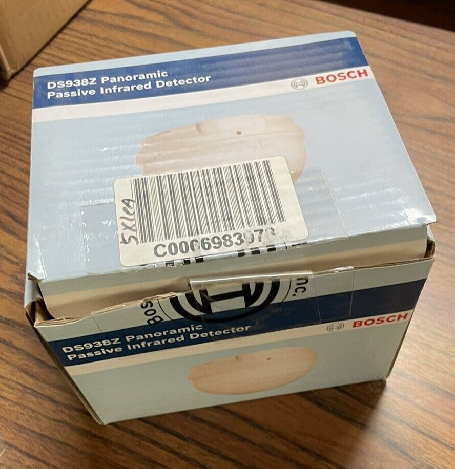 Bosch DS938Z Panoramic Passive Infrared Detector NIB