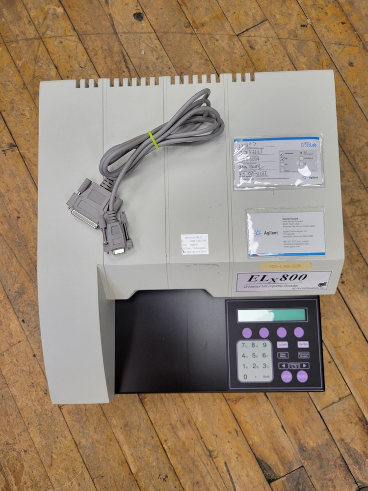 Bio-Tek Instruments ELx800 Universal Microplate Reader Absorbance 24VDC 40 Watt
