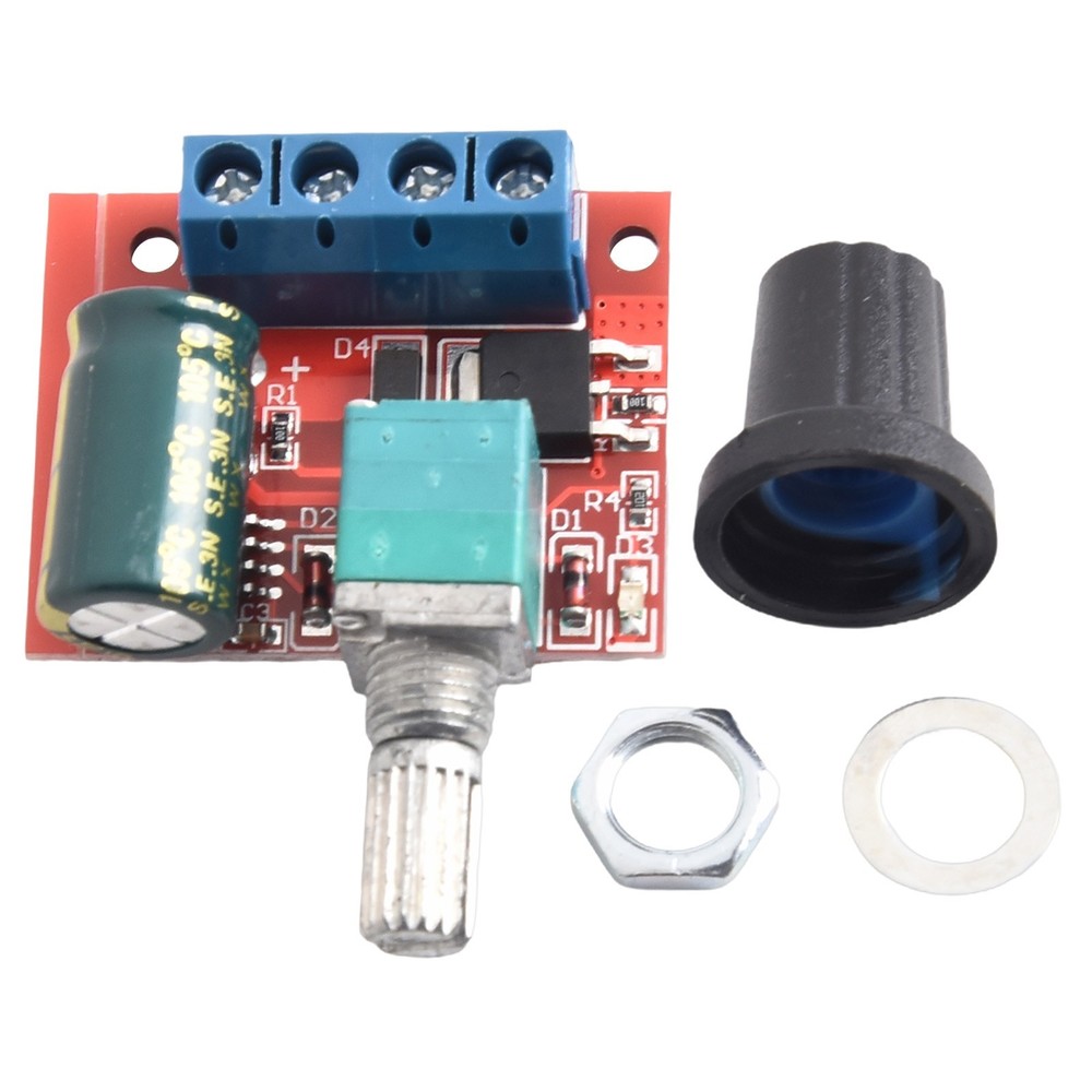 Advanced Speed Control Switch for DC Motor Compact Design Adjustable Output