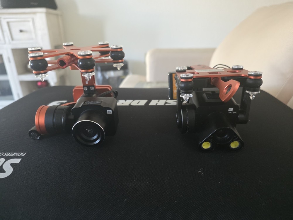 SwellPro Splash Drone 3 with Controller Case 2 cameras 1 bait release Release