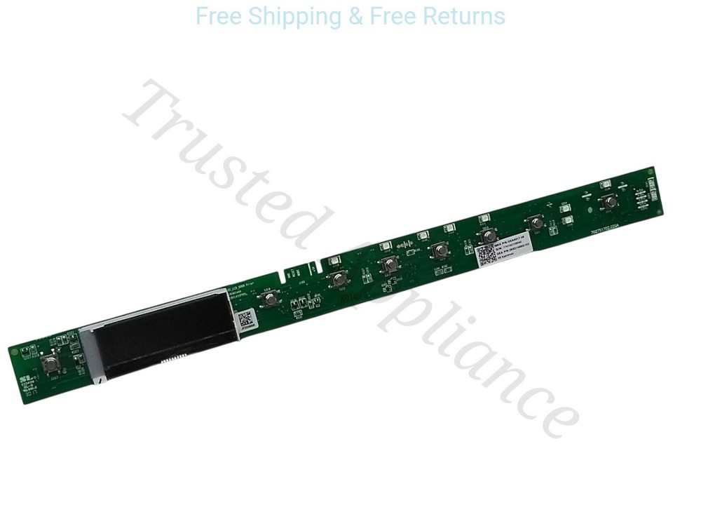 GE 265D1469G103 Dishwasher User UI Display Control Board
