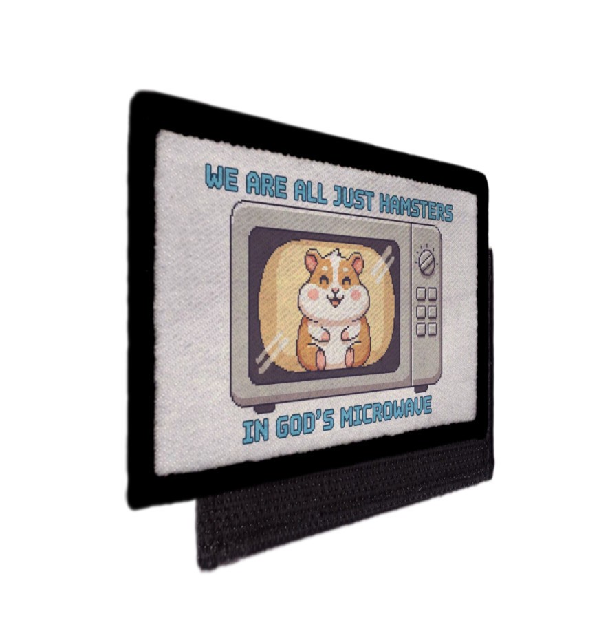 We All are Hamsters in God's Microwave Patch Morale Army Hook [sub]