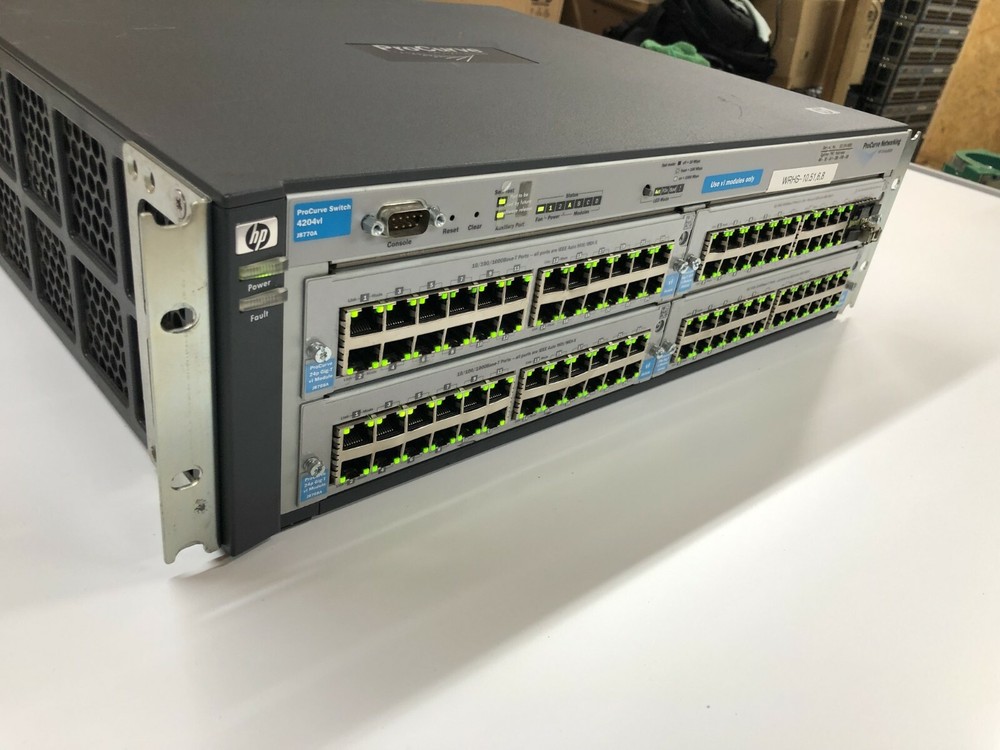 J8770A HP ProCurve 4204vl Switch (*)