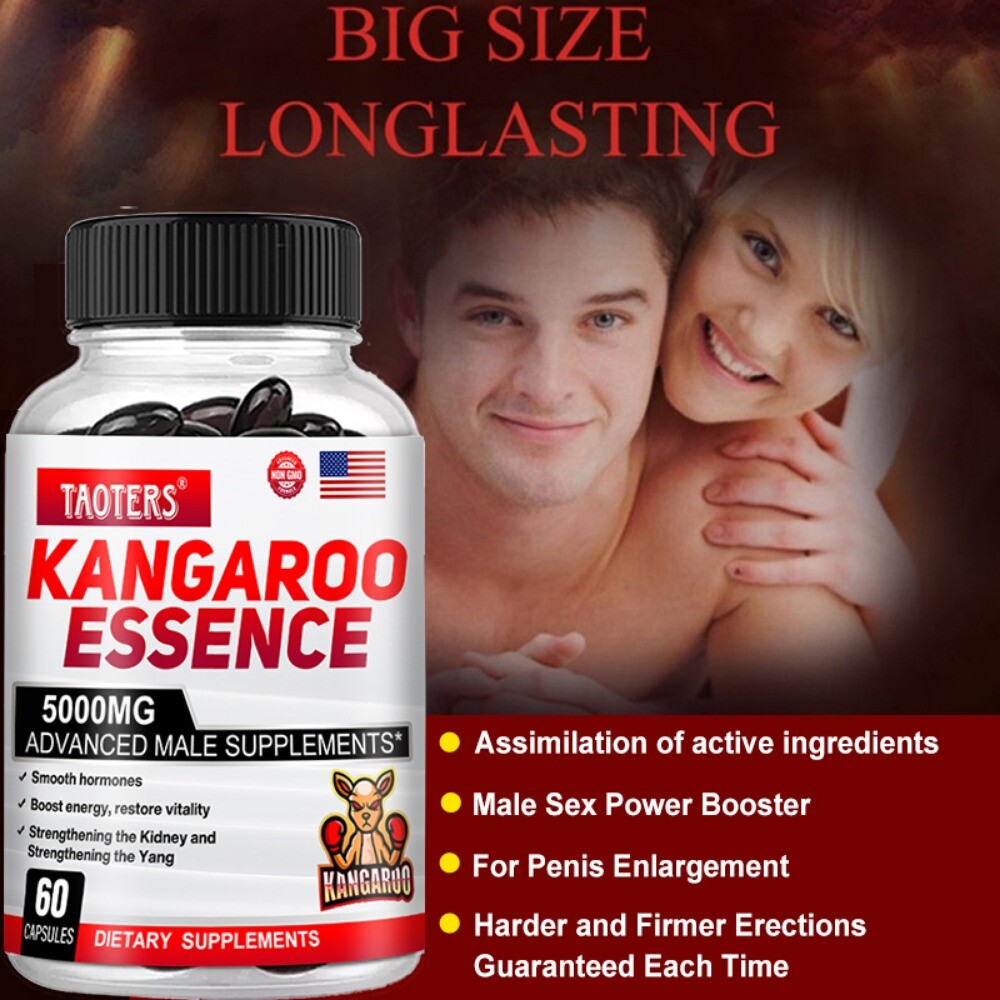Testosteron Booster Kangaroo Meat, Maca 5000mg 60 Caps HIGHEST POTENCY