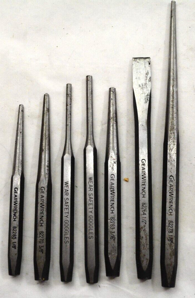 Gearwrench Punch and Chisel set