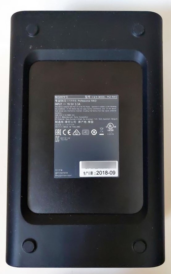 Sony Ruggedized Raid PSZ-RA Thunderbolt 2 Portable RAID Array (12TB)