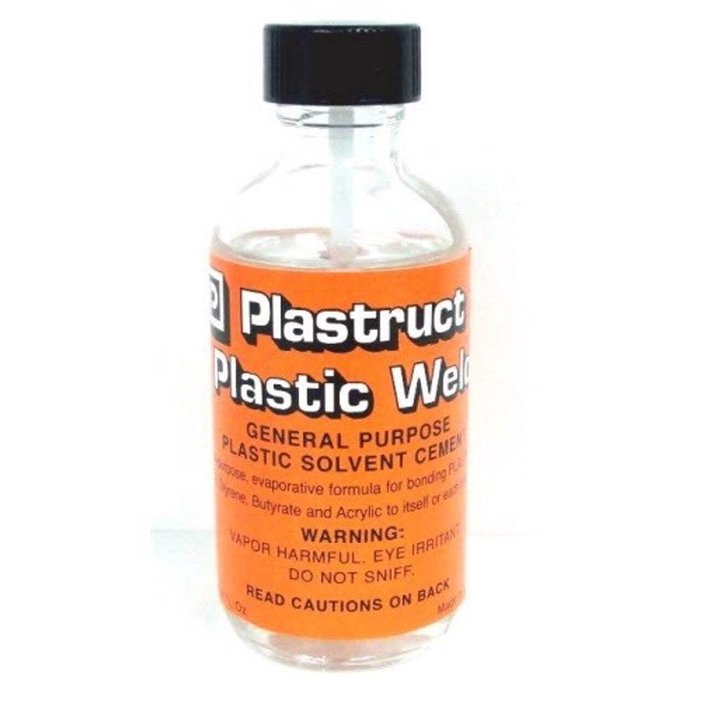 Plastruct Plastic Weld 2oz Bottle For Styrene
