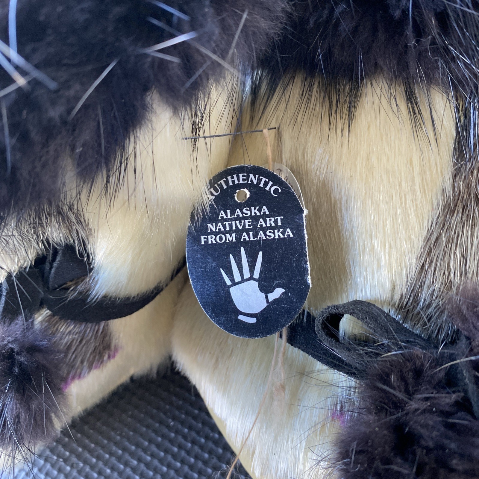 Native Alaska American Child Mukluks Boots Seal Fur Authentic Alaska Native Art