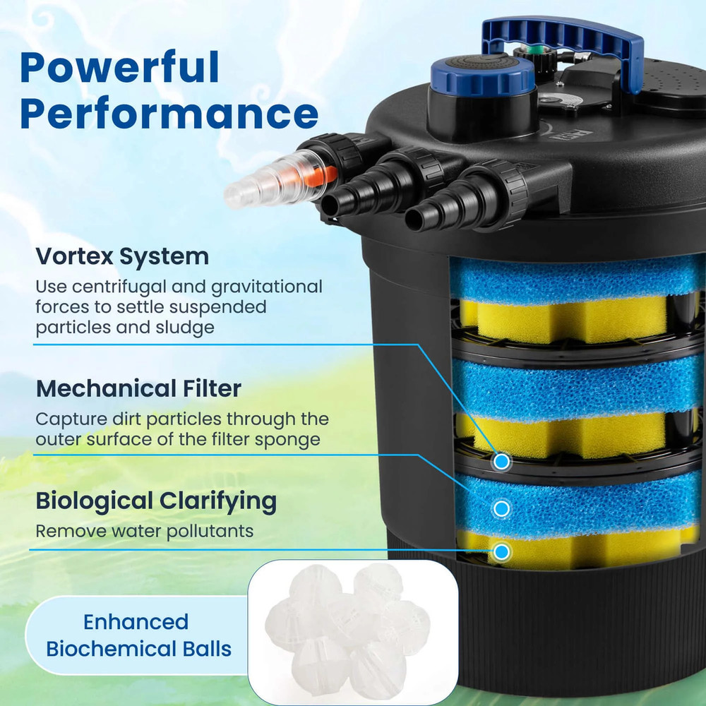 Pond Bio Filter 4000GAL