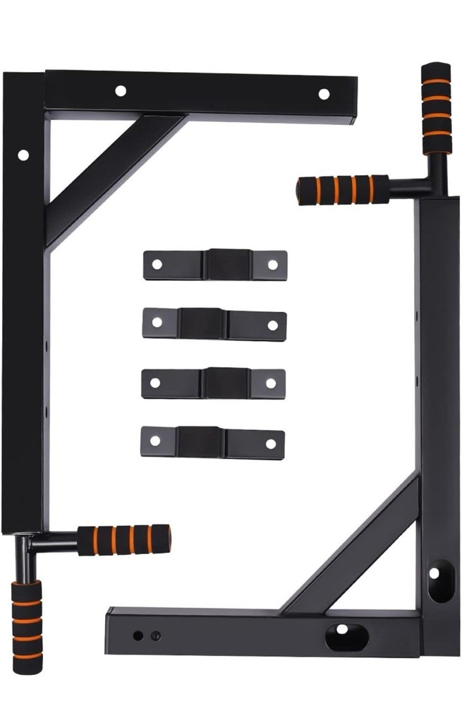 Pull Up Bar Wall Mounted Chin Up Bar Multi-Grip Full Body Strength Training Work