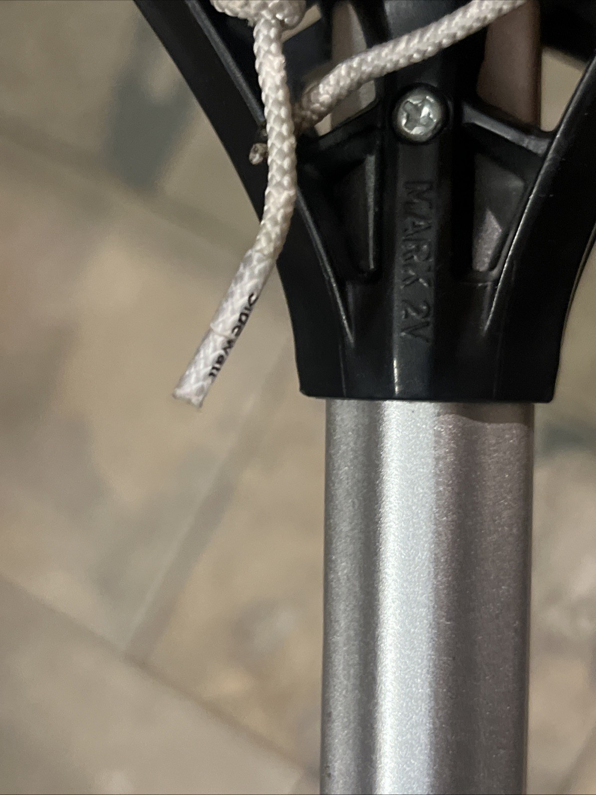 StringKing Mark 2V STRUNG Lacrosse Head Used Twice On A 175 Shaft, 3 New Balls