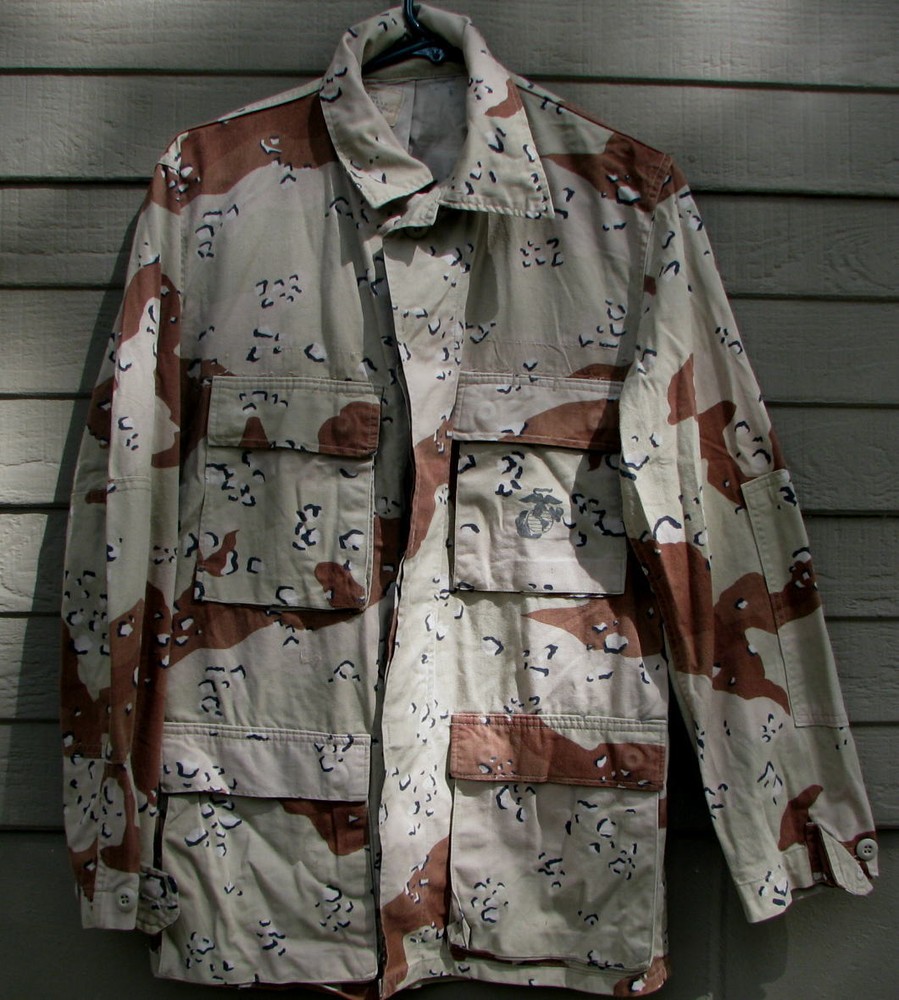 US Marine USMC 1st Pattern desert camo jacket, size Small Regular