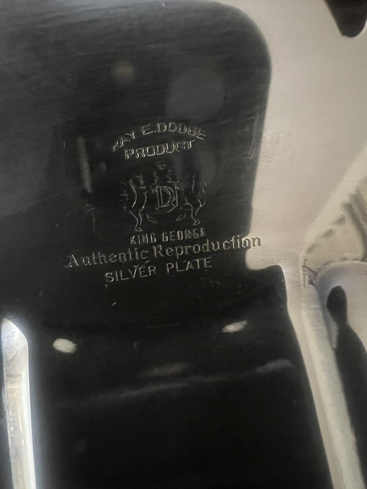Ray E. Dodge, King George Silver Plate