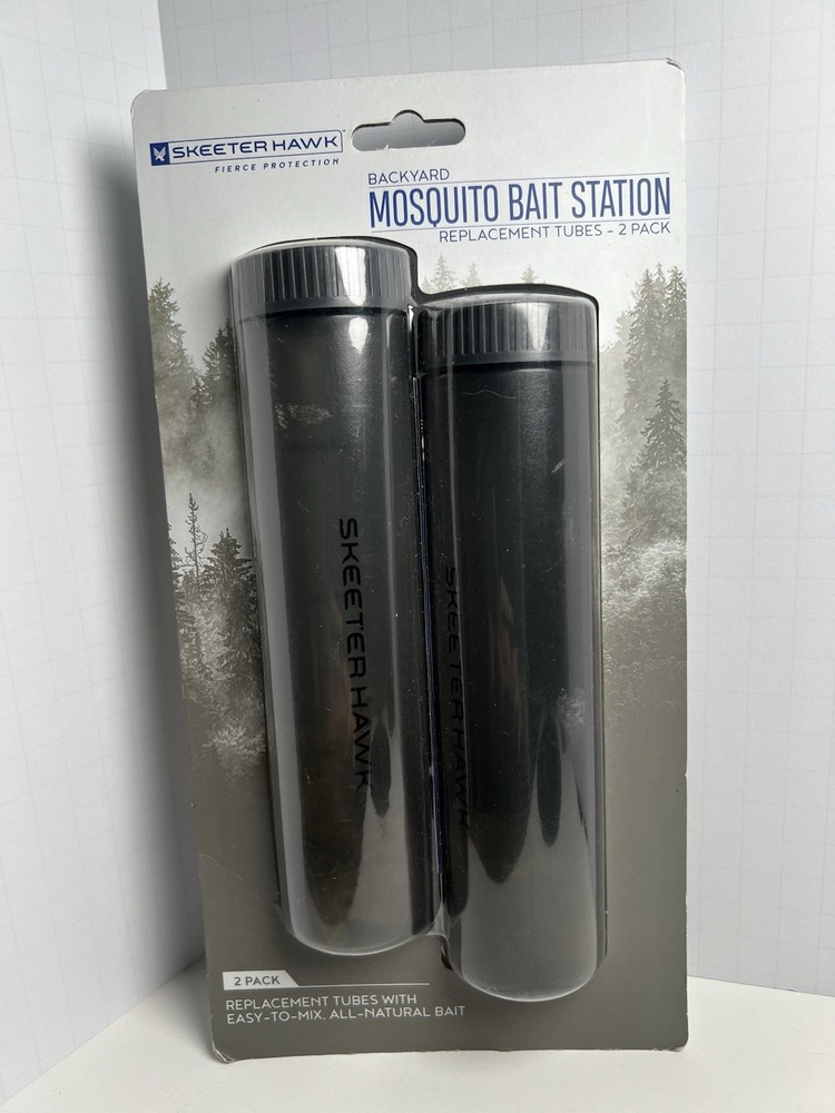 Skeeter Hawk Backyard Mosquito Bait Station Replacement Tubes 2Pack