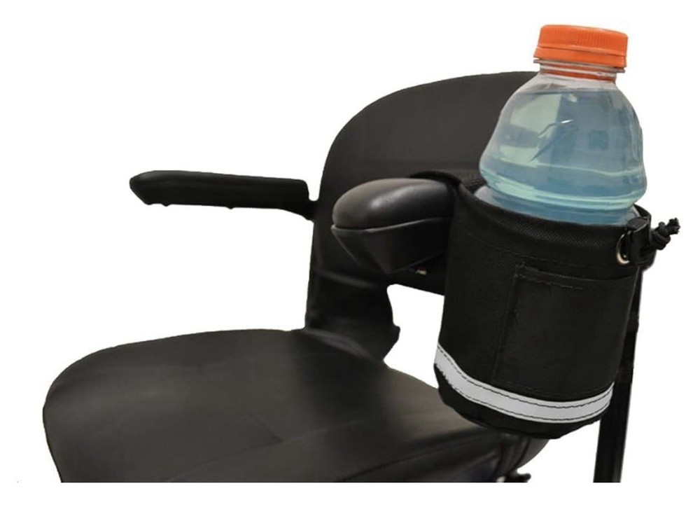 Diestco Cup holder Adjustable Power Manual￼Wheelchairs Polyester 5” Deep