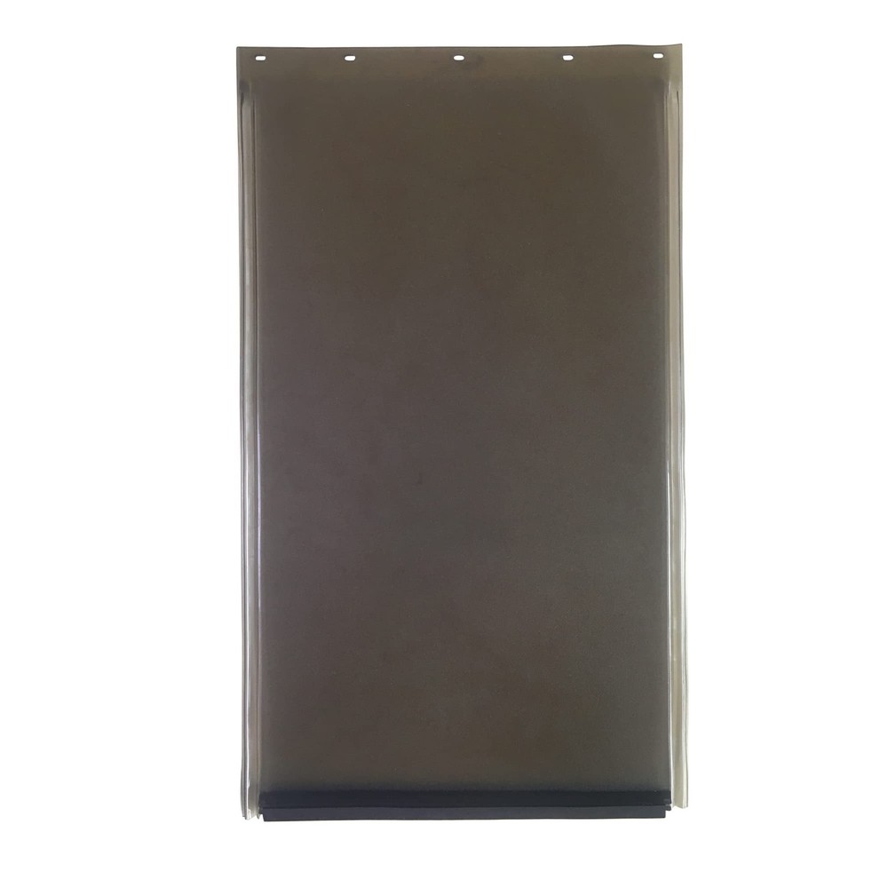 Large Dog Door Replacement Flap Compatible with Large, Translucent Gray