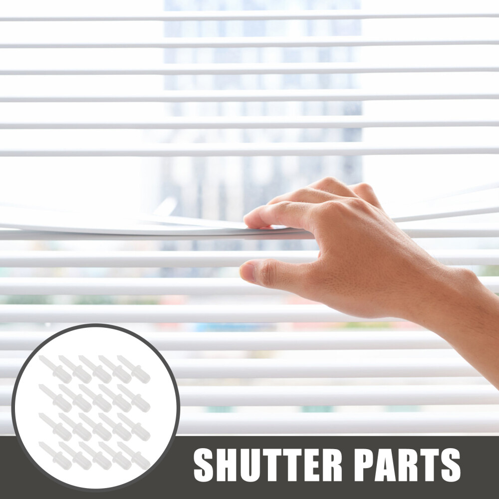 60Pcs Drapery Plantation Shutter Repair Kit Curtains Screen