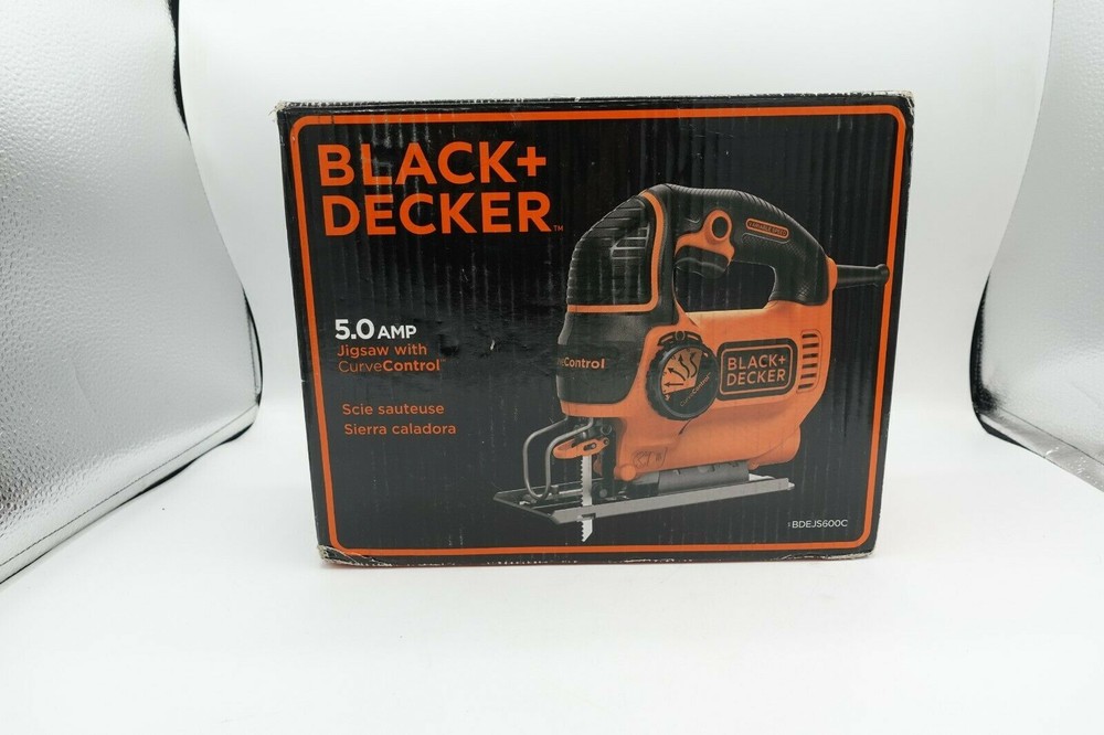 BLACK+DECKER Jig Saw, Smart Select, 5.0-Amp (BDEJS600C)