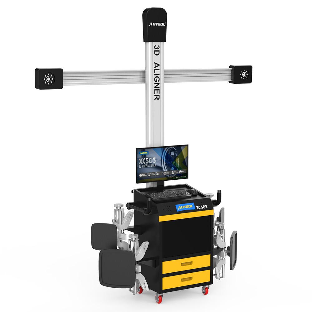 AUTOOL Wheel Alignment Machine Wide Vehicle Database 3D Alignment System Aligner