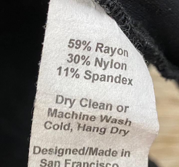 Gr.Dano Women Black Jacket full zip Size Medium