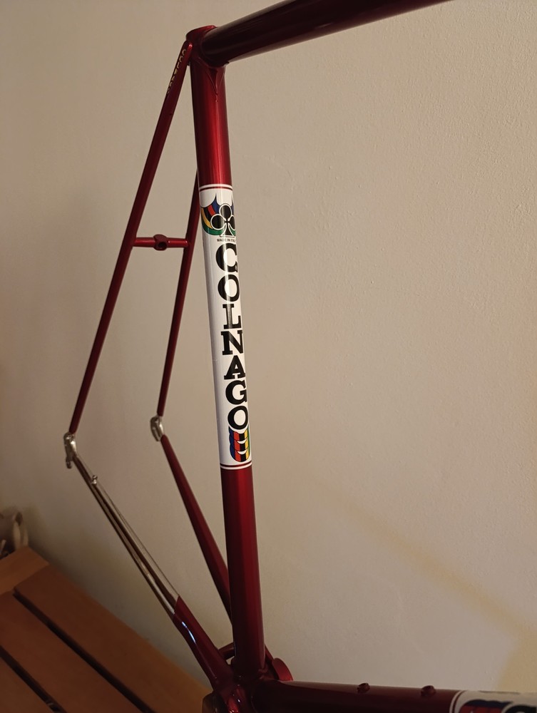steel racing bike frame