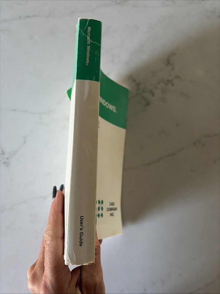 1990 Microsoft Windows Graphical Environment 3.0 MS-DOS PC-DOS User's Guide
