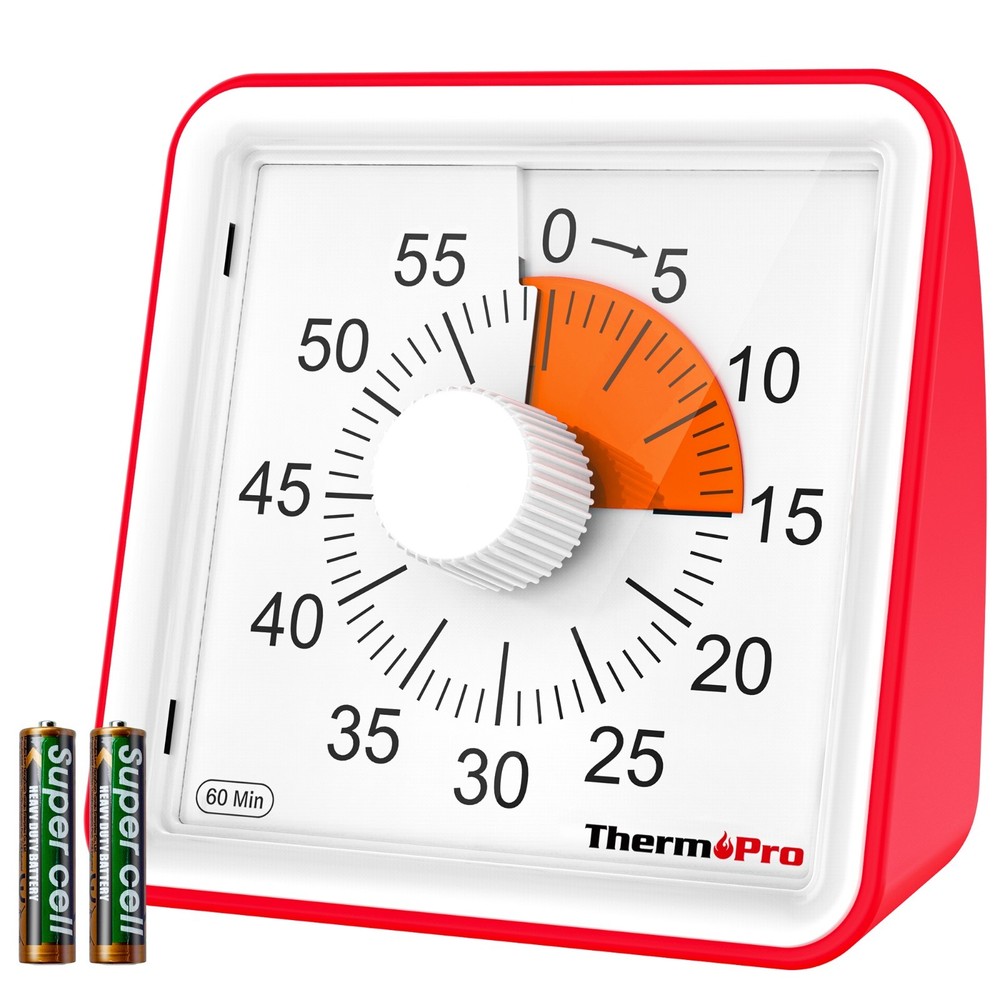 ThermoPro TP960 500FT Bluetooth Wireless Meat Thermometer TM021 Visual Timer