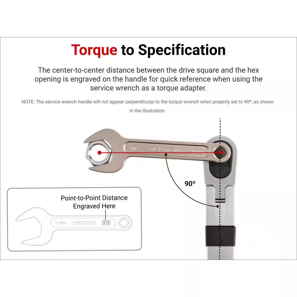 1-1/2 Inch Service Wrench