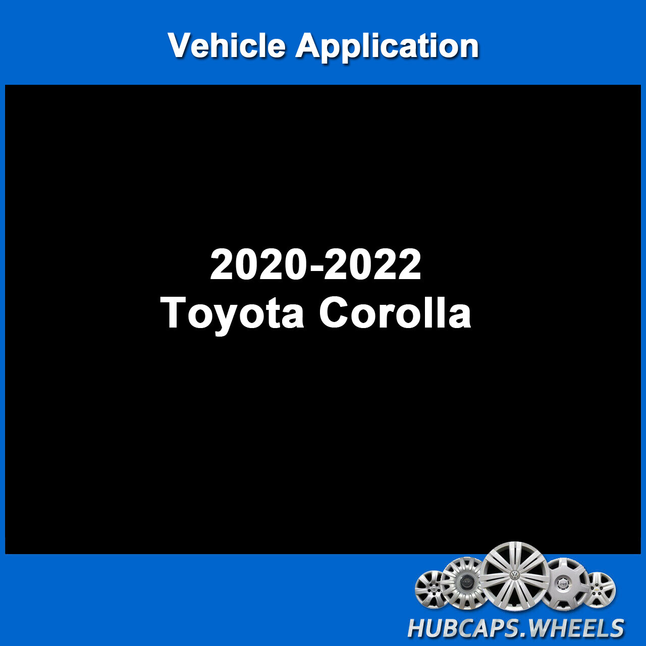 Hubcap for Toyota Corolla 2020-2024 - OEM Factory 16-inch Wheel Cover 61191