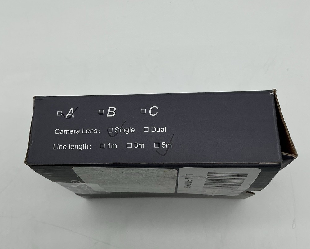 Endoscope Camera with Lights, 7.9mm Camera Diameter, 2MP Resolution (open Box).