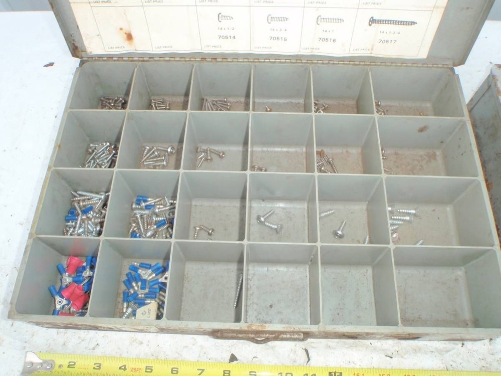 2 Storage Organizers Drawers w Some Hardware