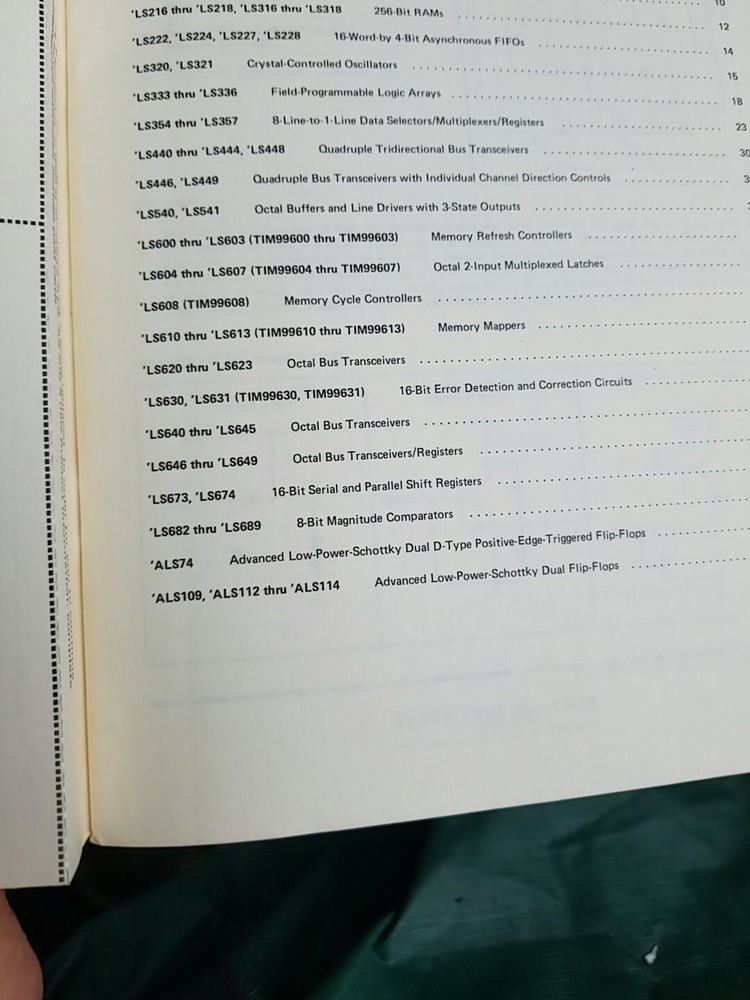 3 VINTAGE TEXAS INSTRUMENTS BOOKS MEMORY INTERFACE DATA LOW POWER SCHOTTKY