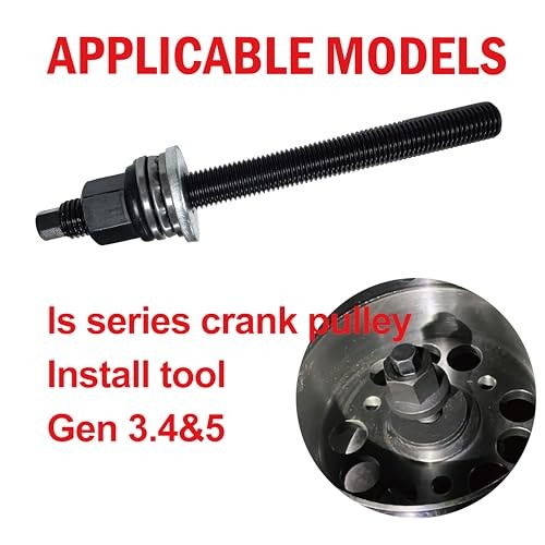 LS Harmonic Balancer Installation Tool, Crank Pulley Install Tool 551141,