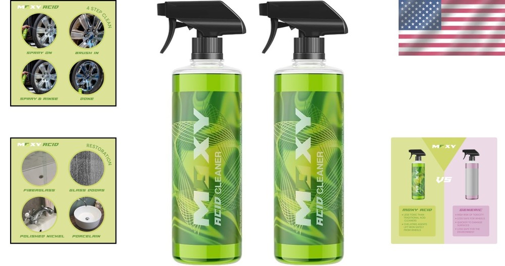 Ultimate Cleaning Solution - Professional Wheel & Tire Cleaner 32oz - Unscented