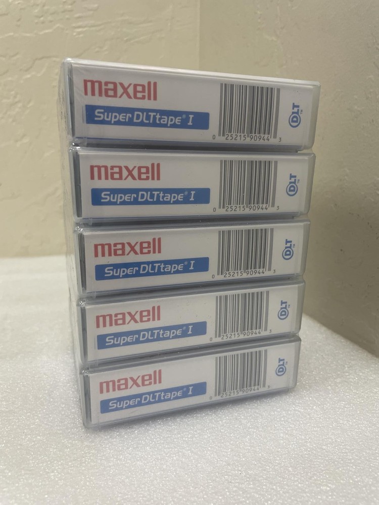 MAXELL 5-PACK 183700 SUPER DLT TAPE I