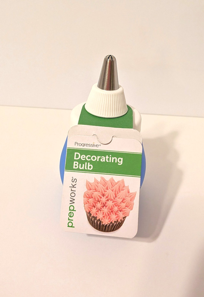 Progressive Prep Works Decorating Bulb Blue with 2 Extra Tips