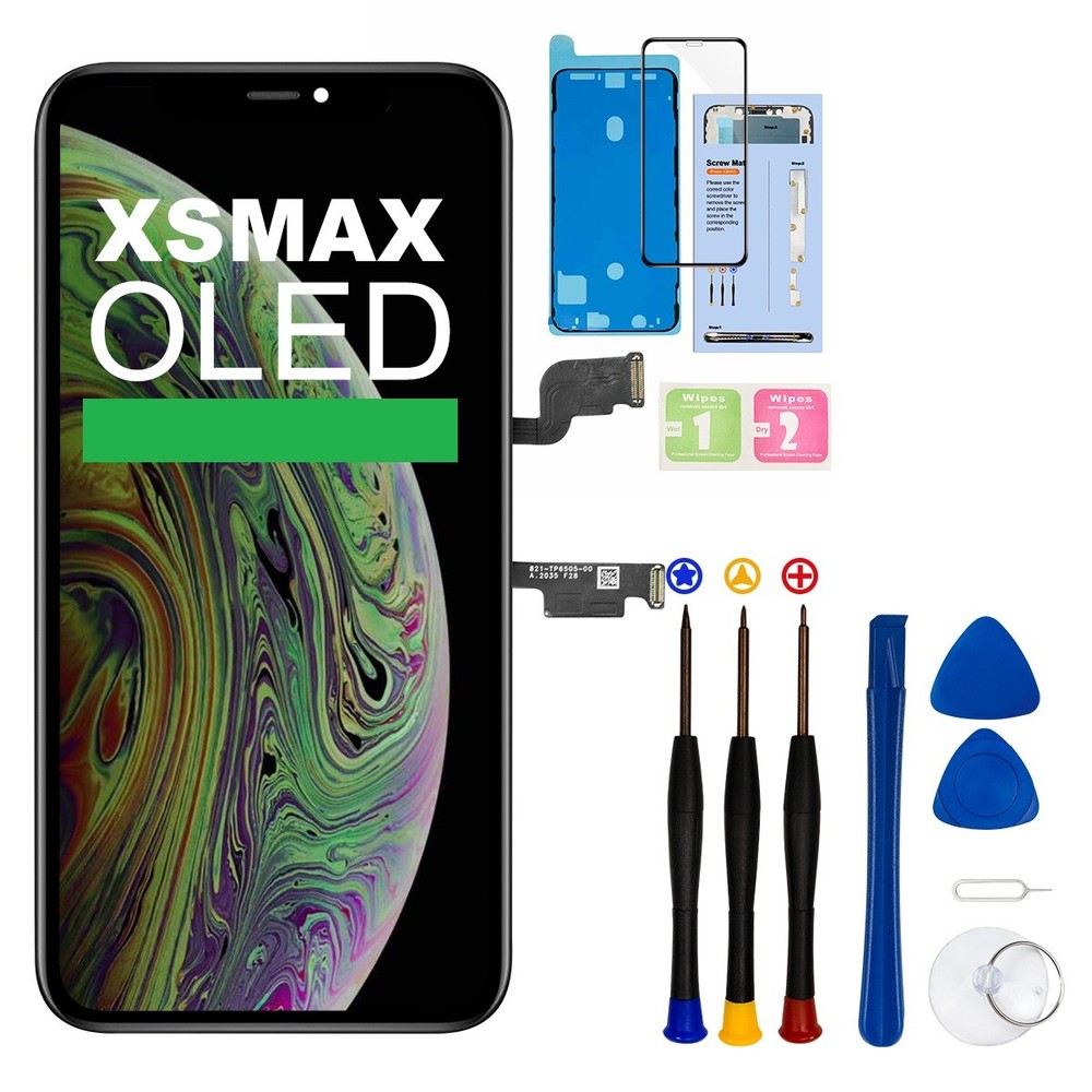 For iPhone XS MAX Quality Premium OLED Screen Display Digitizer Replacement Kit