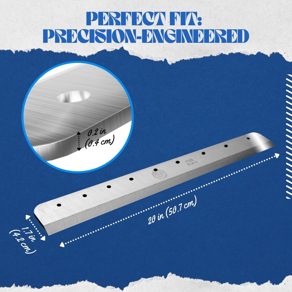 Replacement Blade for 20" Professional Guillotine Stack A3 Paper Cutter Trimmer