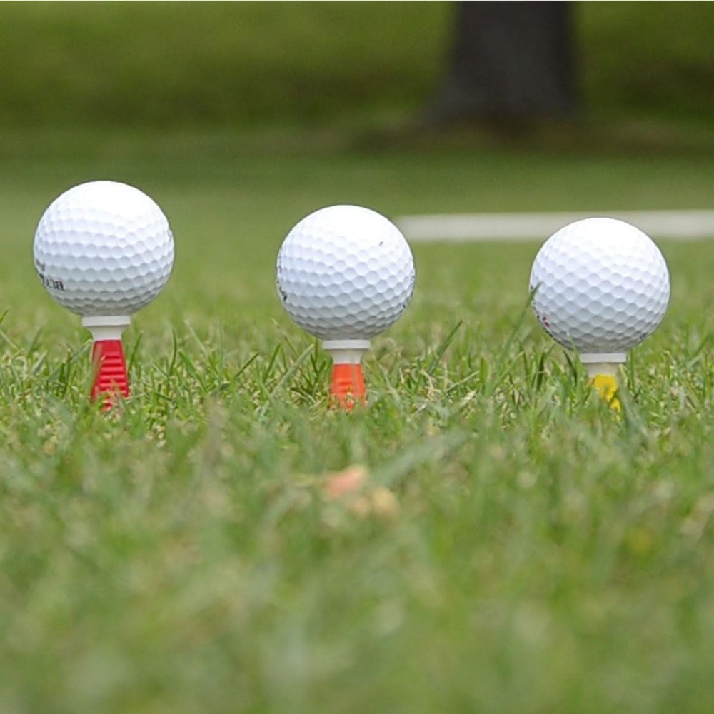 FlexTee Golf Tees 8 Pack | Virtually Unbreakable for Longer Drive & Accuracy NEW