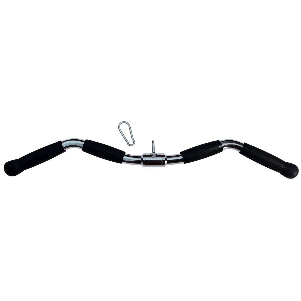 Barbell Multi-Exerciser Cable Attachment For Cable Machines, Lat Pull Down Ba...