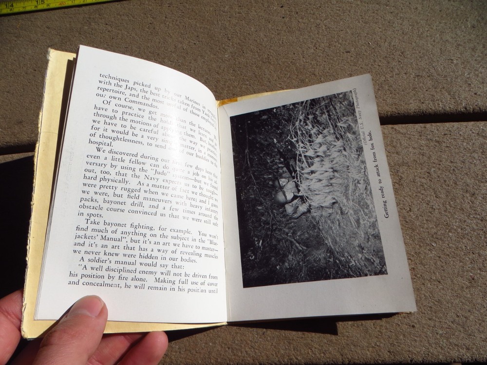 WW2 USN US Navy CB Seabees Construction Training Camp Edicott Souvenir Booklet