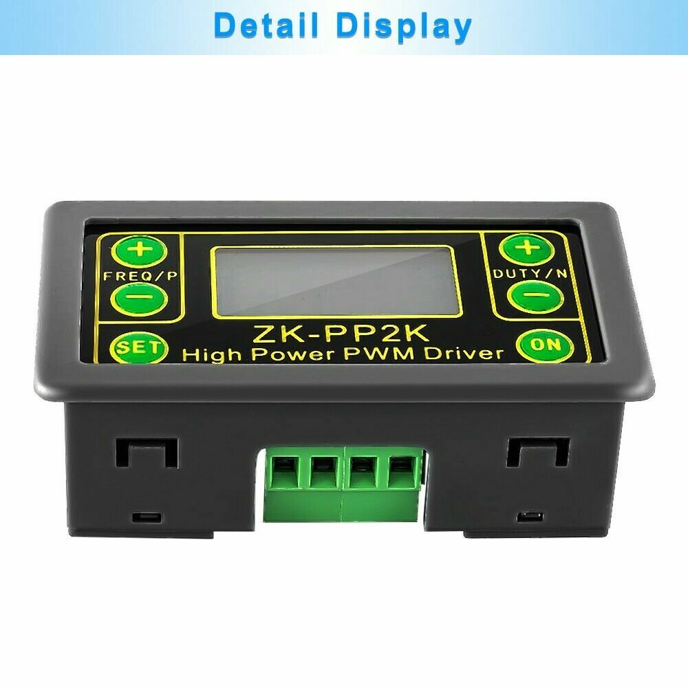 2X PWM Generator& Pulse Generator Frequency Duty Cycle Adjustable Driver ZK-PP2K