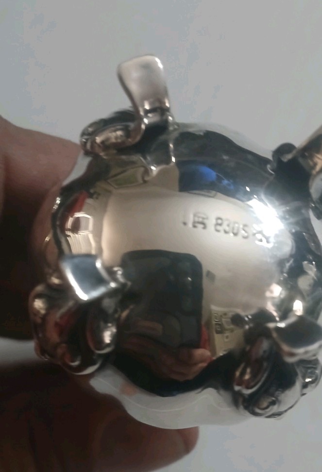 Vintage German 830 Silver Pair of Shakers Signed Deyhle Gebruder